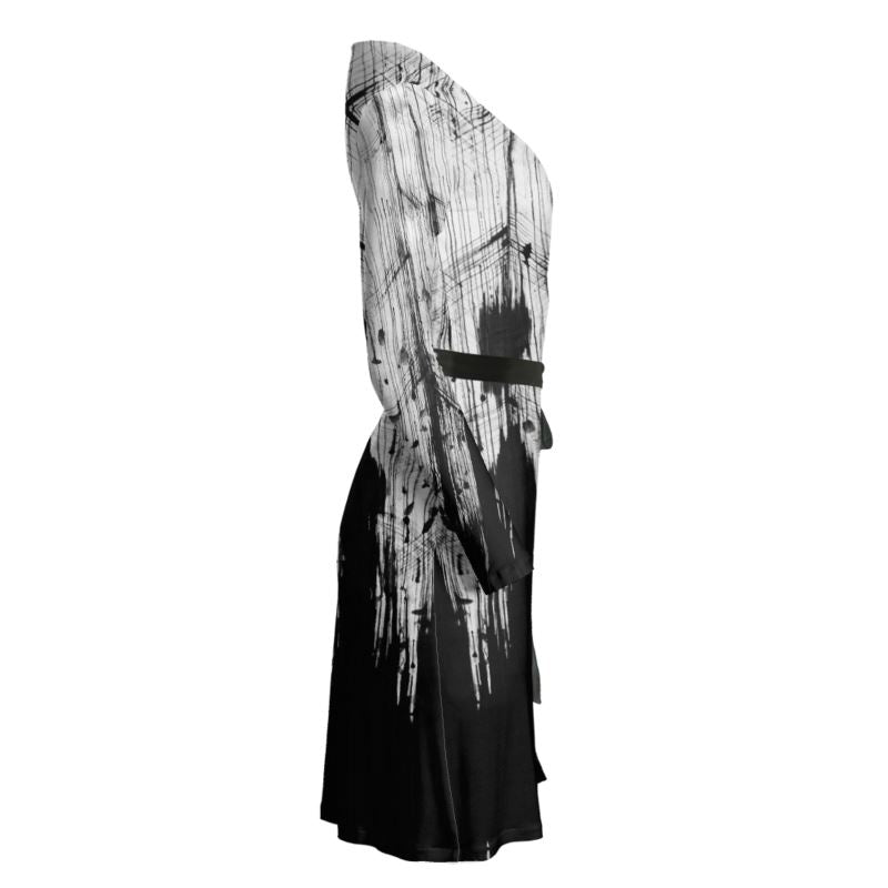 Eagle Feather Wrap Dress