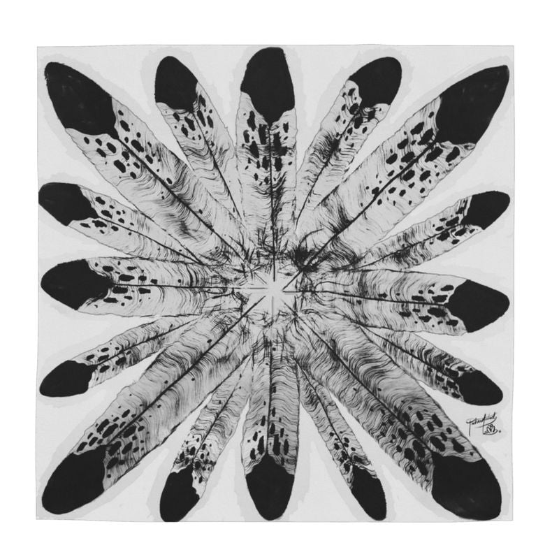 Eagle Feather Bustle Scarf