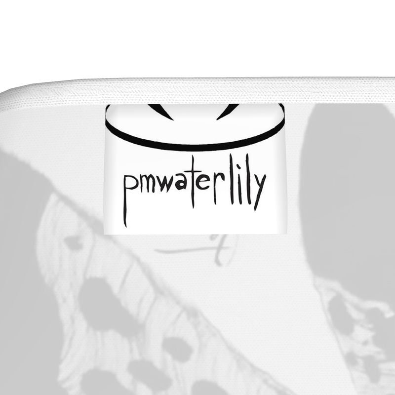 Eagle Feathers White on White Bandana