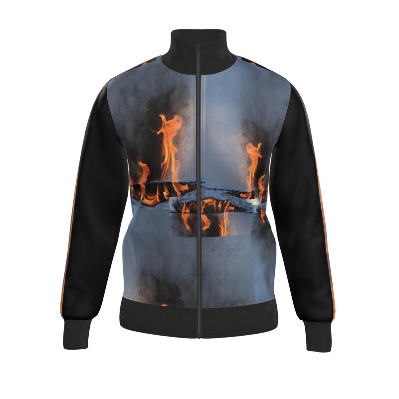 Smoke & Flames IV Mens Tracksuit Jacket