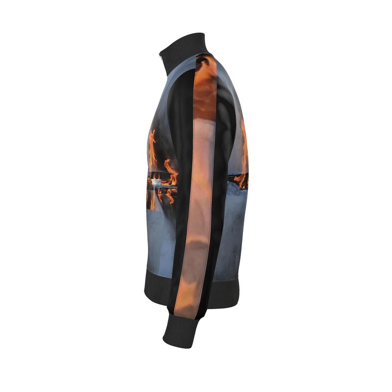 Smoke & Flames IV Mens Tracksuit Jacket