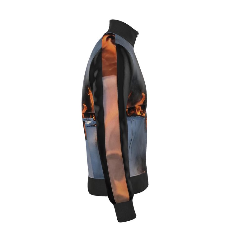 Smoke & Flames IV Mens Tracksuit Jacket