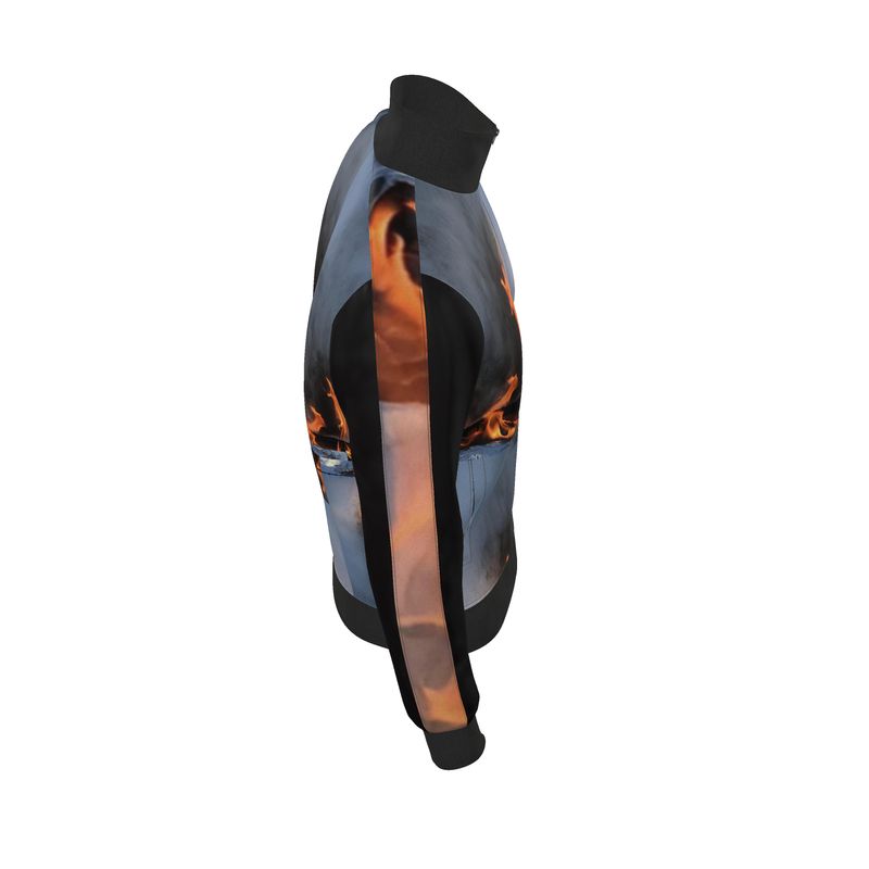Smoke & Flames IV Mens Tracksuit Jacket