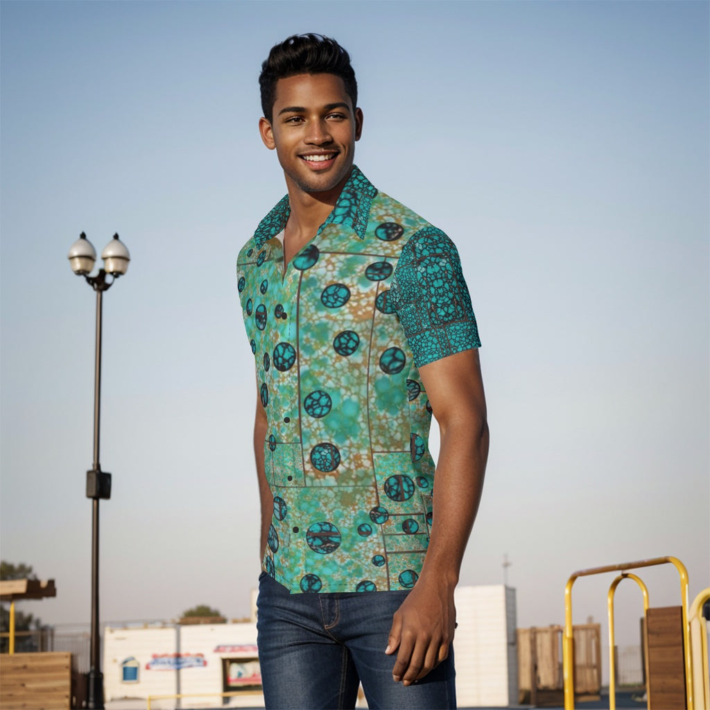 All-Over Print Men's Shirt