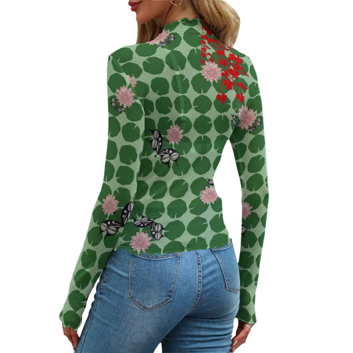 All-Over Print Women's Mesh T-shirt