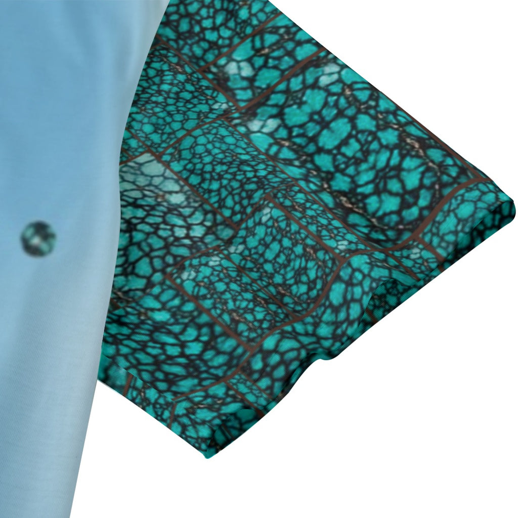 Eco-friendly All-over Print Unisex V-neck T-Shirt
