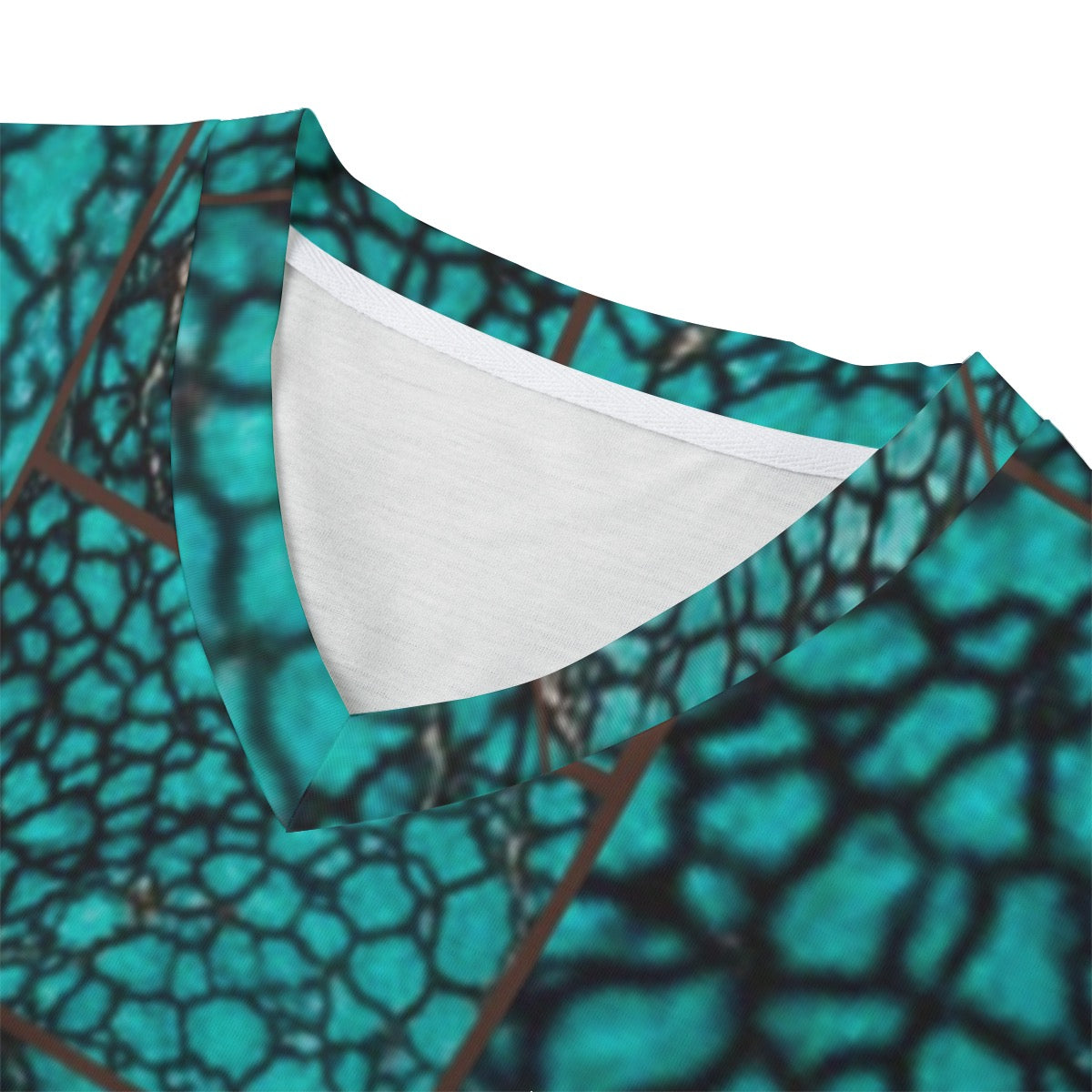 Eco-friendly All-over Print Unisex V-neck T-Shirt