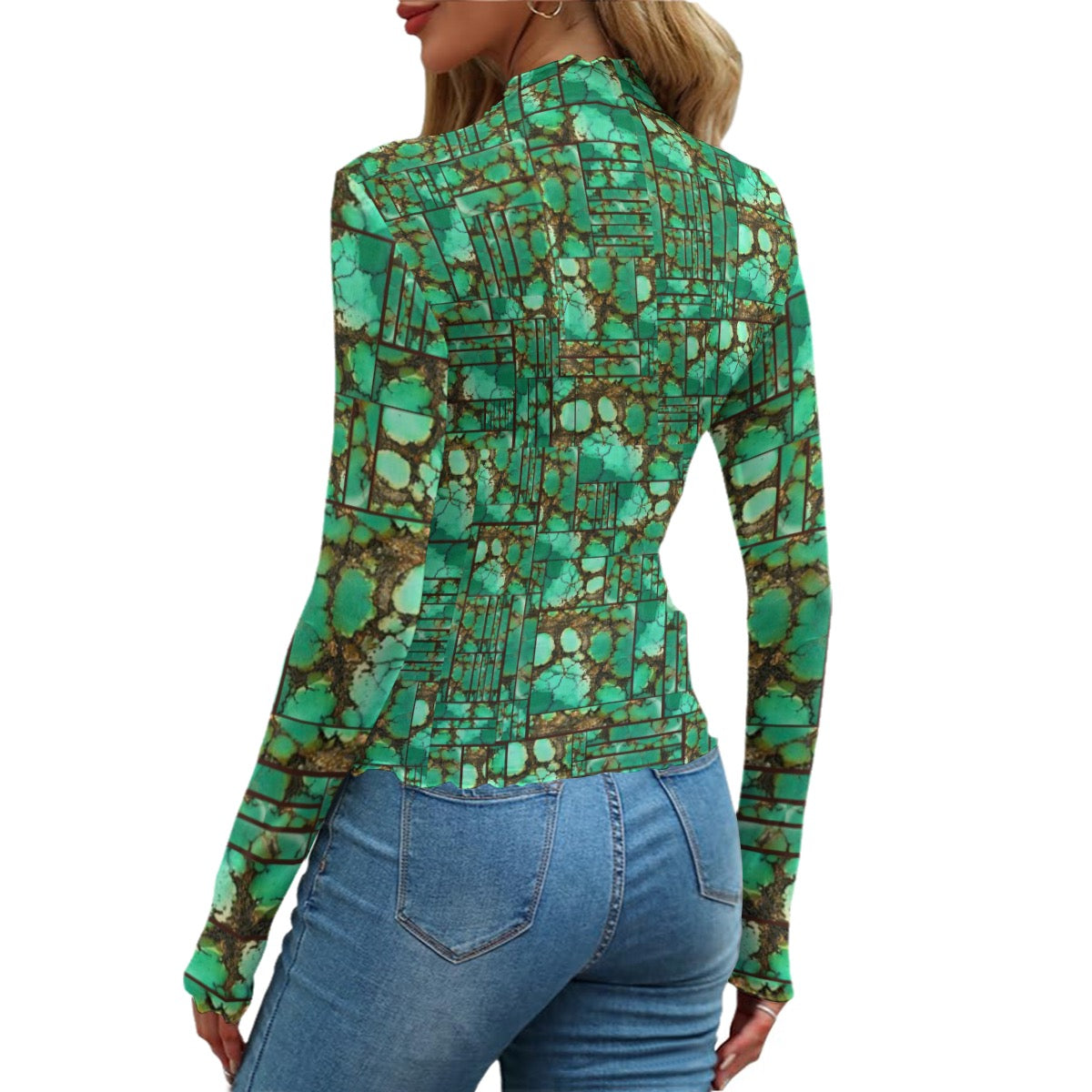 All-Over Print Women's Mesh T-shirt