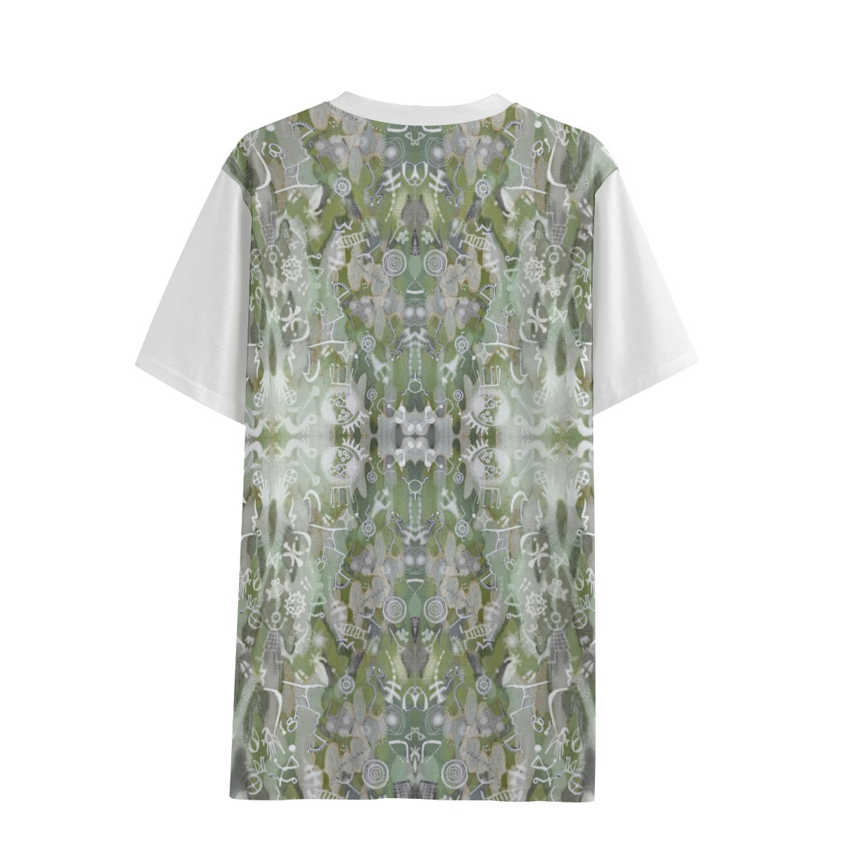 Eco-friendly All-over Print Unisex V-neck T-Shirt