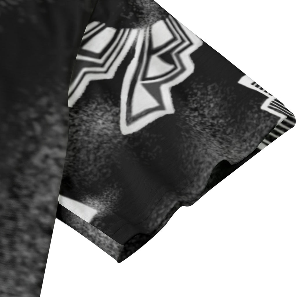 Eco-friendly All-over Print Unisex V-neck T-Shirt