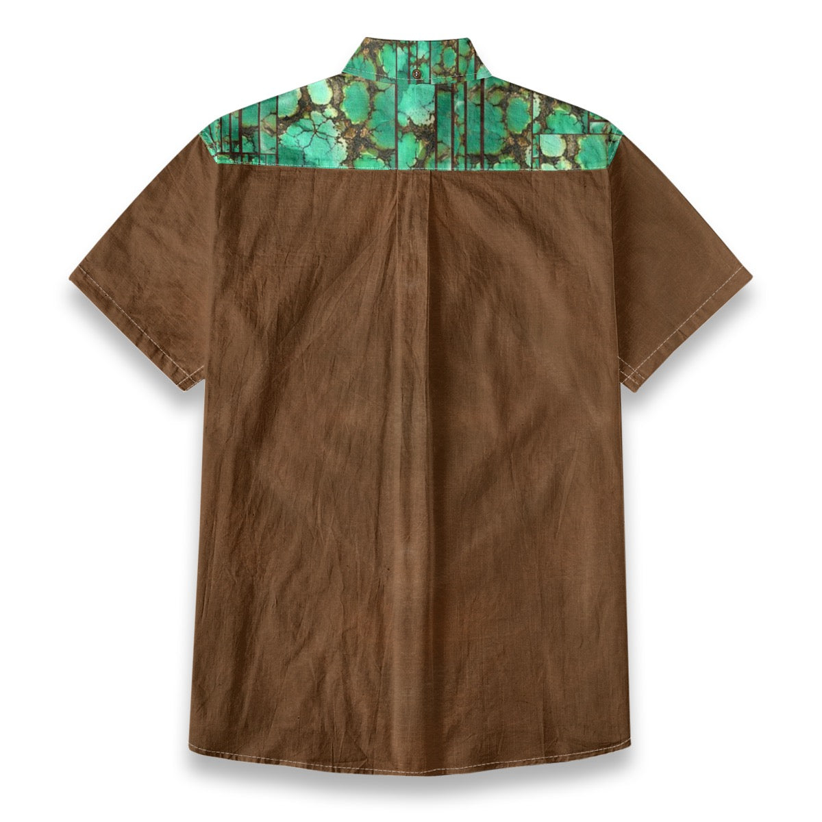 All-Over Print Men's Breathable Cotton Shirt|125GSM
