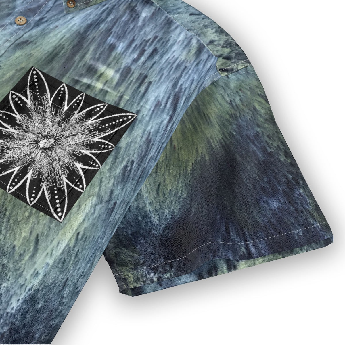 All-Over Print Men's Breathable Cotton Shirt|125GSM