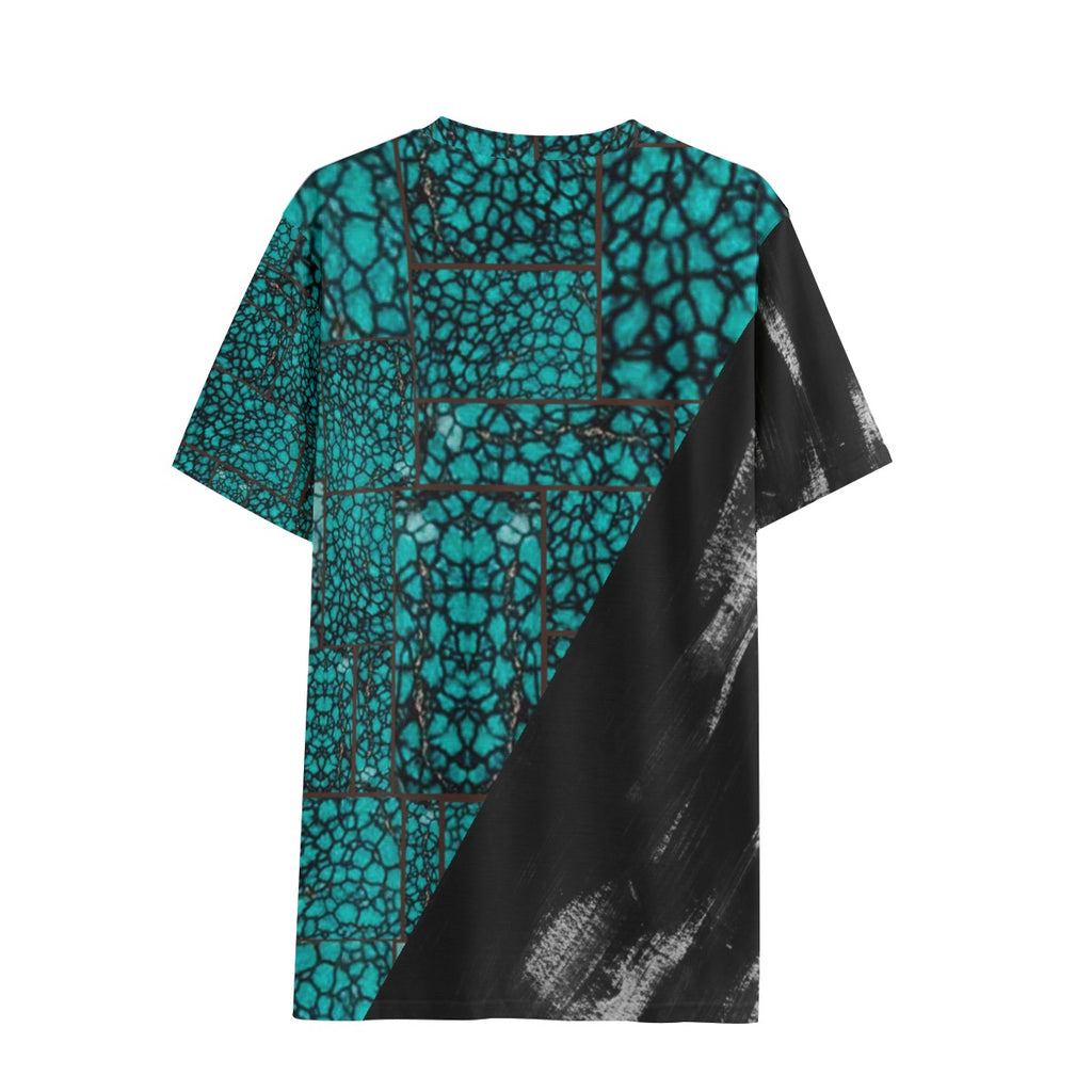 Eco-friendly All-over Print Unisex V-neck T-Shirt