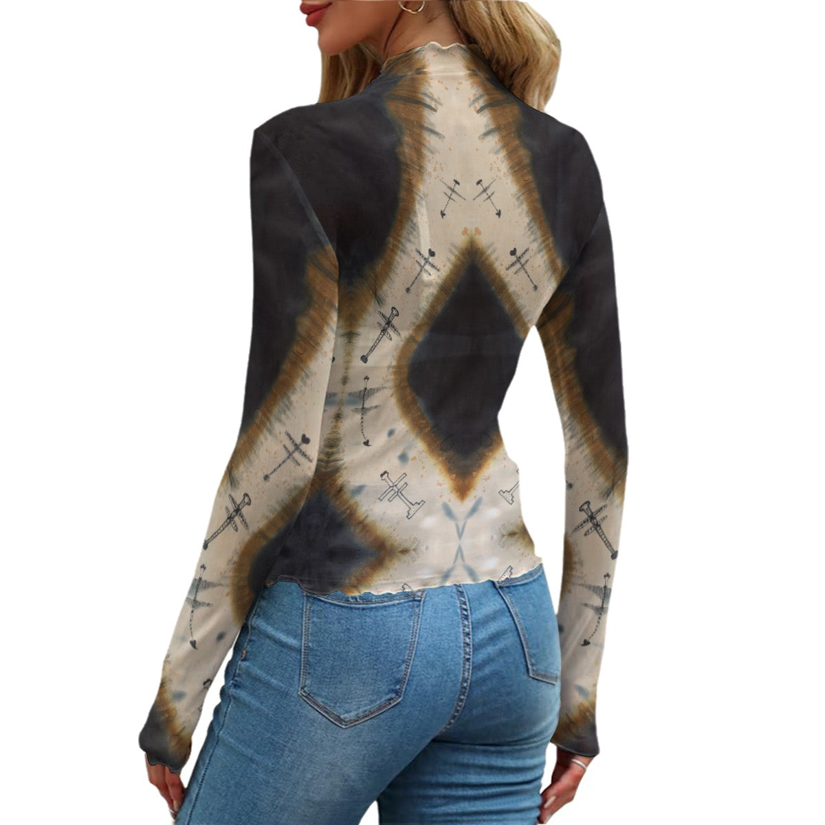 All-Over Print Women's Mesh T-shirt
