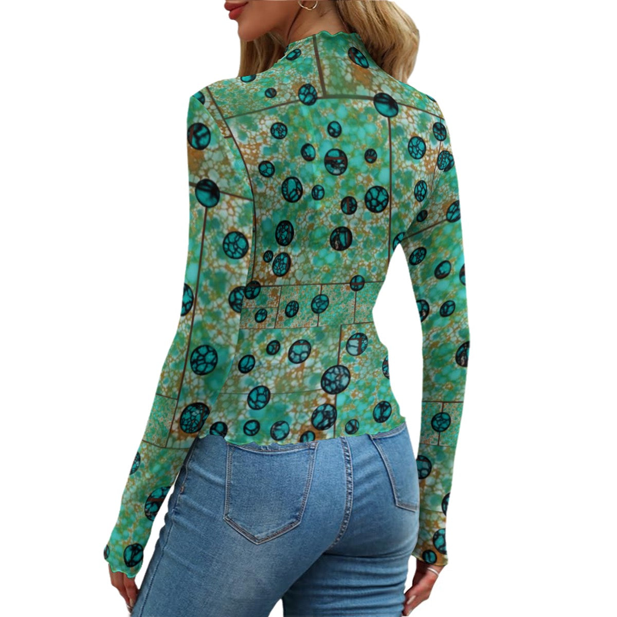 All-Over Print Women's Mesh T-shirt