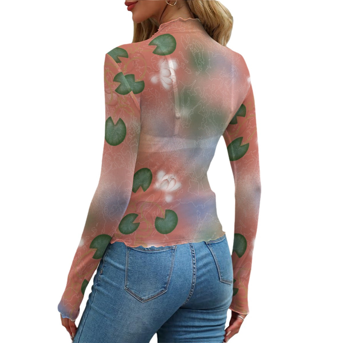 All-Over Print Women's Mesh T-shirt