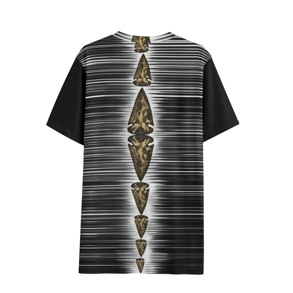 Eco-friendly All-over Print Unisex V-neck T-Shirt