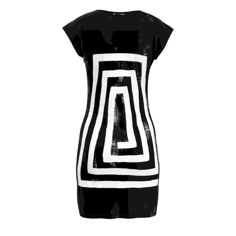 Chaco Inspired Maze Shift Dress