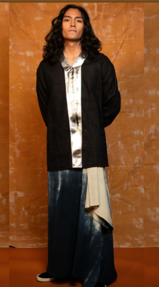 “Elegant Ease” Hand-Painted Sarong