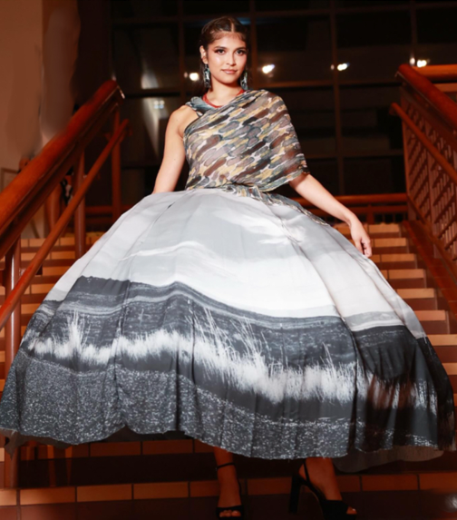 “Navajo Landscape” Gown