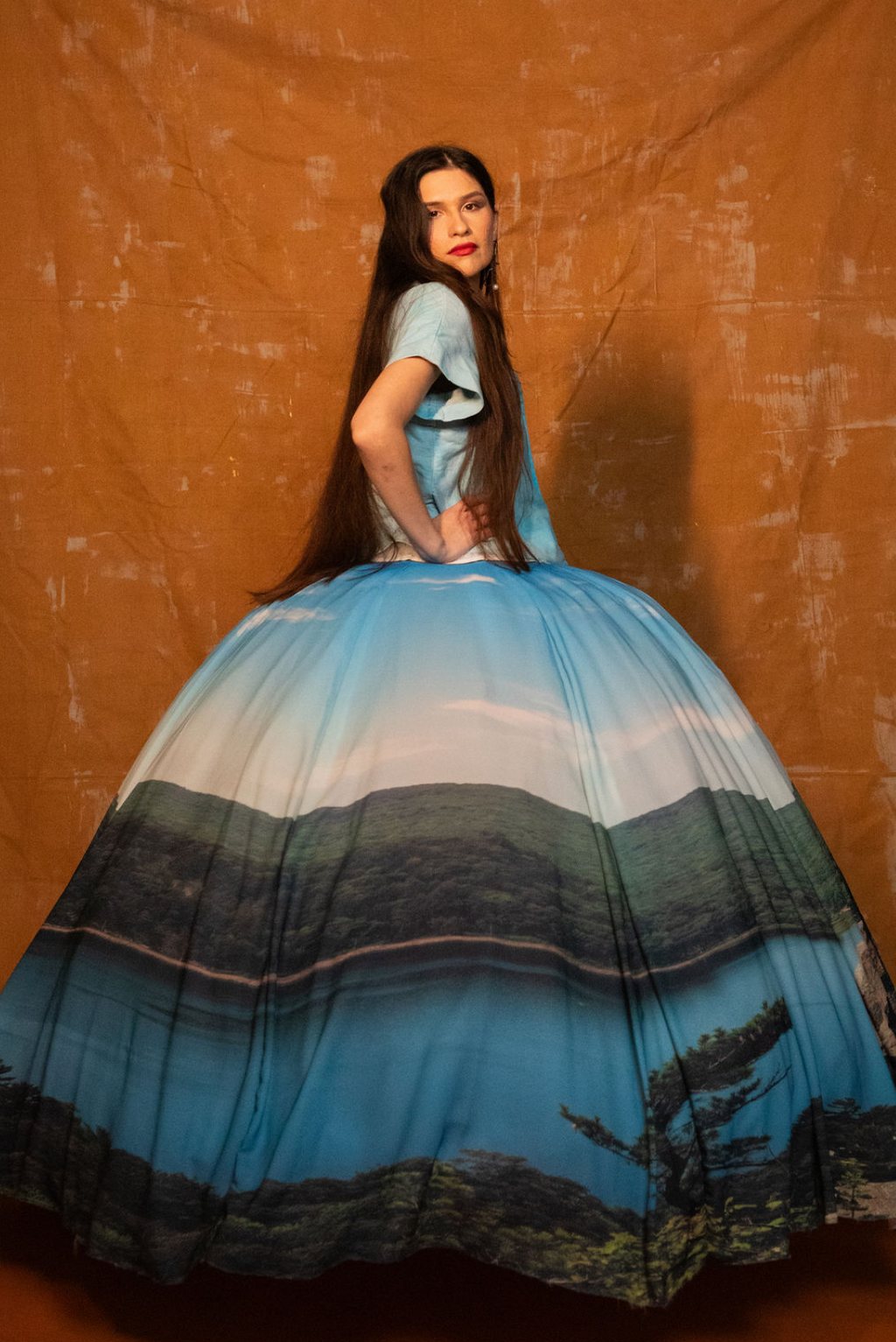 “Navajo Landscape” Gown